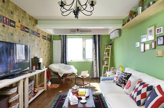 天津精品小戶型裝修，電視墻的設(shè)計(jì)要個(gè)性