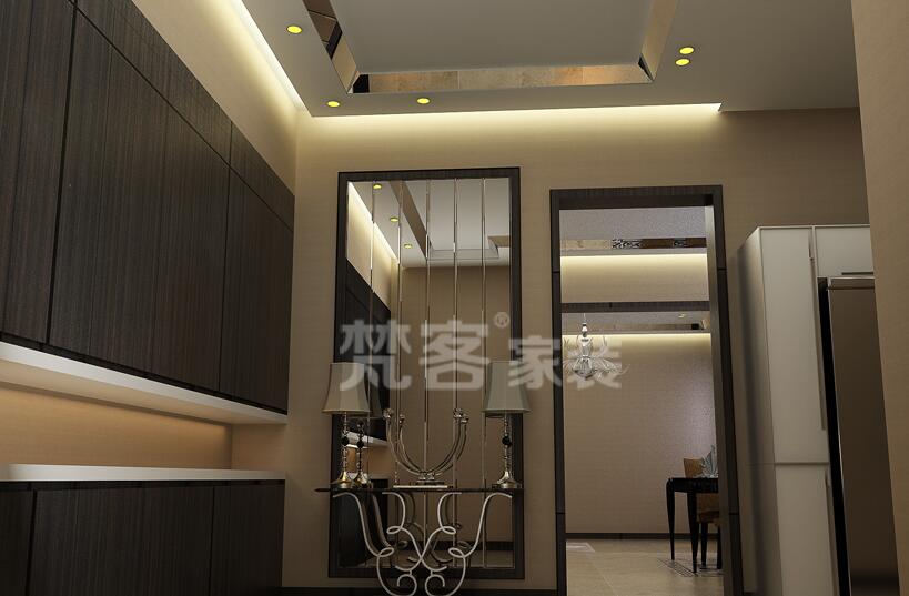 天津天鵝湖1號戶型圖,梵客家裝打造溫馨現(xiàn)代簡約風格